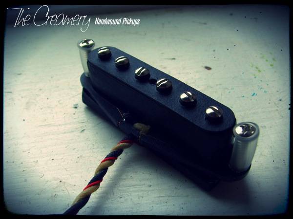 Creamery Custom Handwound Tele-90 - Tele Sized P90 Design Neck Pickup - Warmer, Grittier P90 Tone from a Tele Neck