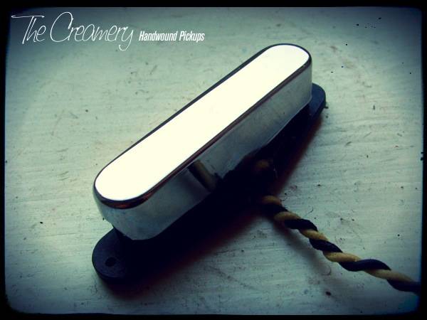 Creamery Custom Handwound 'Extra Width' Tele Neck - Custom Strat Tone Tele Neck Pickup - Twisted Tele Design