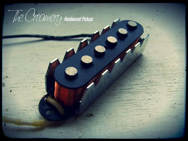 Creamery Custom Handwound Replacement Classic '62 Jaguar Pickups with steel claws