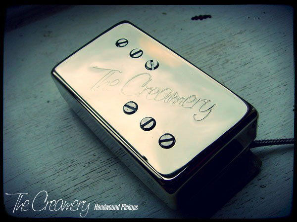 Creamery Custom Handwound Classic 71 Wide Range Humbucker Reproduction Pickups - Nickel Cover