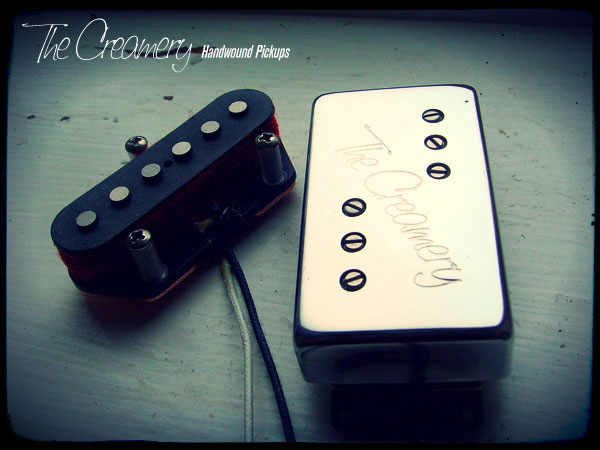 Creamery Custom Handwound Replacement '72 Custom Tele Pickup Set