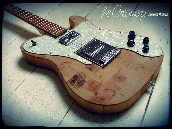 Creamery Custom Handmade Guitars - The Butchers Block Telecaster