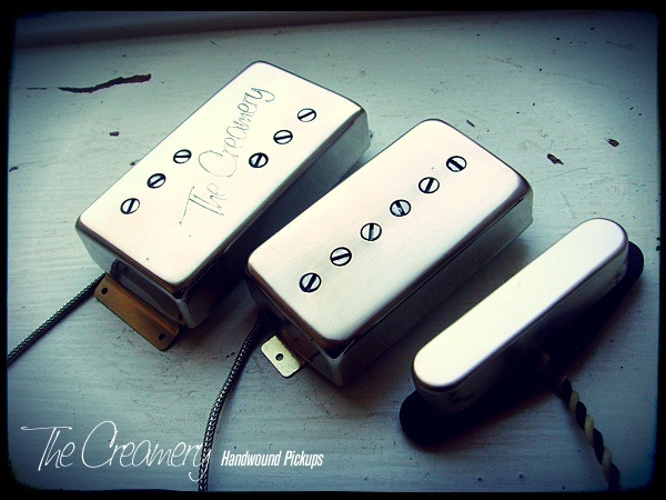 Creamery Custom Handwound Calibrated Pickup Set for Alex Kapranos Franz Ferdinand Specimen Emerald Guitar