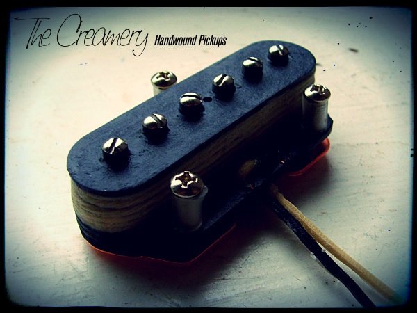 Creamery Custom Handwound Replacement Tele Telecaster Sized Tele-90 P90 Bridge Pickup