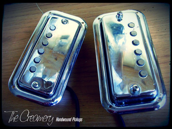 The Creamery Maton Mastersound Pickups upgrade to Wide Range Humbuckers