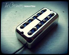 Creamery Handwound Filtertron Style Pickups - Classic Black Cat Pickup No Ears Mount