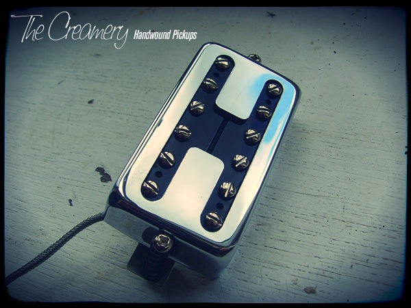 Creamery Custom Handwound Overwound Hot Black Cat Humbucker