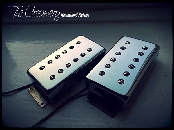 Creamery Custom Classic '83 - Hot, Hair Metal Humbucker Set - Fender Wide Range Size