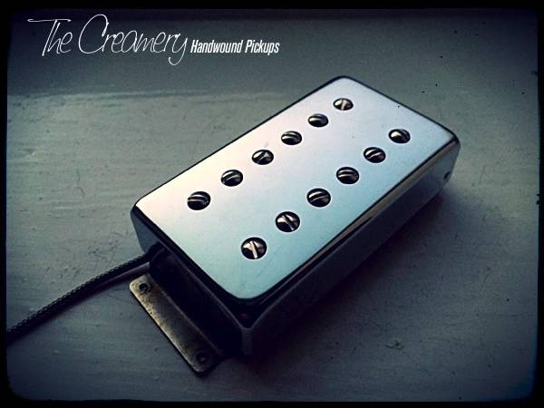 Creamery Replacement Wide Range Humbucker Pickups - Creamery Traditional Hot Double-Six Humbucker in the Fender Wide Range Size