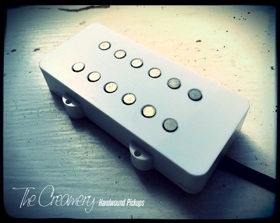 Creamery Custom Design Replacement Jazzmaster Pickup Upgrades - 12 Pole Humbucker designed for coil splitting