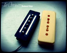 Creamery Custom Handwound P90 Dual Blade Humbucker Sized Pickup