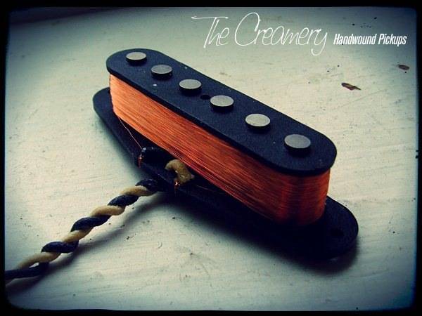 Creamery Custom Handwound Classic '64 Replacement Strat Pickup - The Classic, Vintage Strat Sound - Pre-CBS Strat Tones