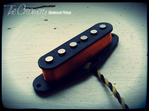 Creamery Custom Handwound Classic '69 Strat Pickup - Bright, Attacking, Late '60s Design Strat Tones