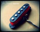 Creamery Custom Handwound Red '79 Replacement Strat Pickup - Bright, Attacking Late '70s Post-Punk / New Wave Inspired Pickup