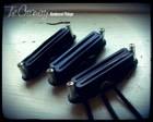 Creamery Custom Handwound 'Double-Track', Hum-Cancelling Replacement Strat Pickup Set for Noiseless Strat Tones