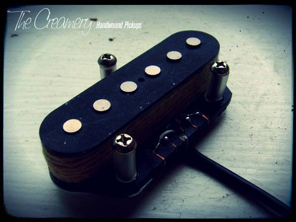 Creamery Custom Handwound Tele Tapped Bridge Pickup - Dual Output Tele Tapped Bridge Pickup