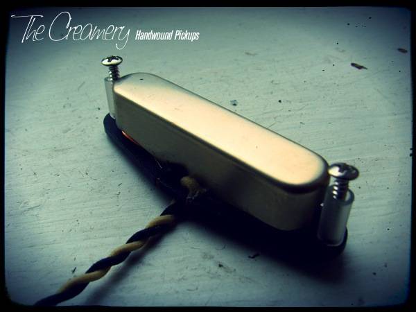 Creamery Custom Handwound Alnico 2 Vintage 2 Broadcaster Tele Neck Pickup - Based on the Classic 'Broadcaster' Tones