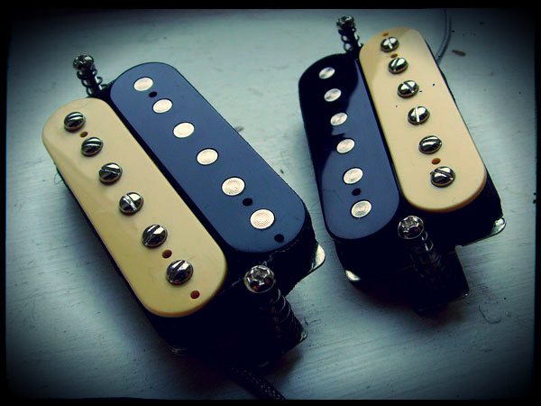 Creamery Custom Handwound Zebra Humbuckers Replacement Pickups