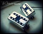 Creamery Custom Handwound Replacement 12-Pole Humbucker Set - Designed for True Single Coil Split