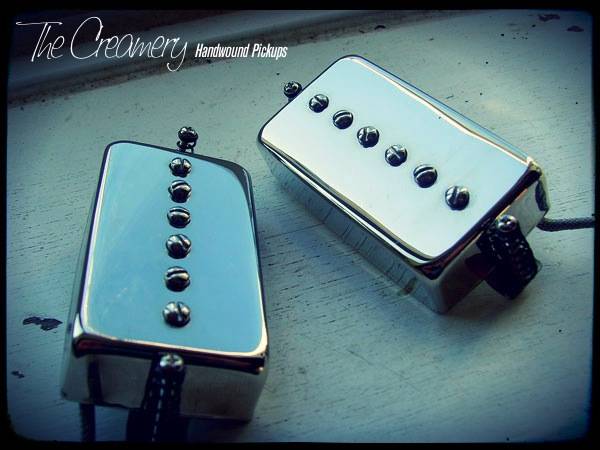 Creamery Hum-90, Custom Humbucker Sized P90 Pickup Set