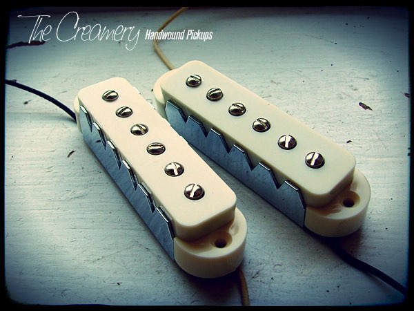 Creamery Custom Handwound Jag-90 Jaguar Sized P90 Pickups - Fatter, Hotter, Warmer, Grittier, Jaguar Pickup Tone