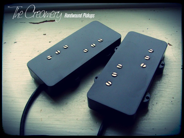 Creamery Custom Extra Width Wide Range Humbucker Pickup Set For Jazzmaster