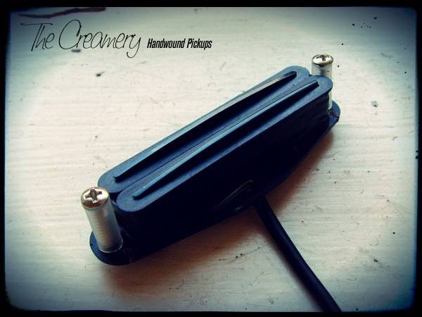 Creamery Custom Handwound 'Double-Track', Hum-Cancelling Replacement Strat Pickup for a Noiseless Strat Tone