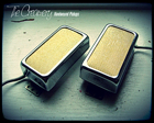 Creamery Custom Sweet 14 Gold Foil Pickup Set - Gibson PAF Humbucker Size