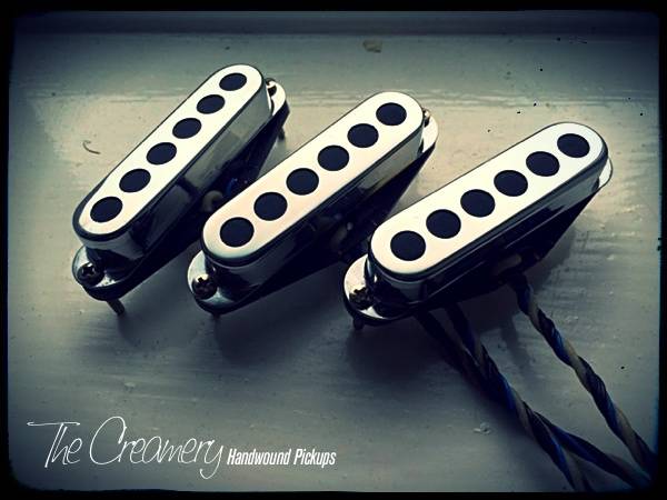 Creamery Custom Sonic 60 Twin Coil Replacement Strat Pickup Set