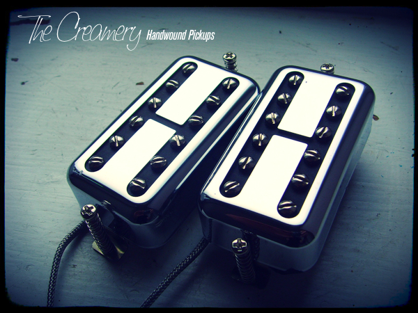 Black Cat Custom Replacement Humbucker Sized Filtertron style Pickup Set