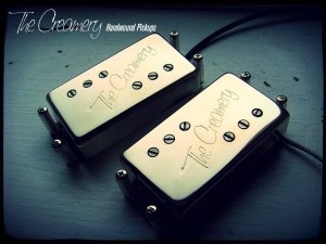 Creamery Custom Handwound Replacement Wide Range Starcaster Humbucker Pickup Set