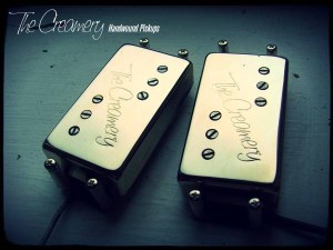 Creamery Custom Handwound Modern Wide Range Tele Thinline Deluxe Humbucker Replacement Pickup Set