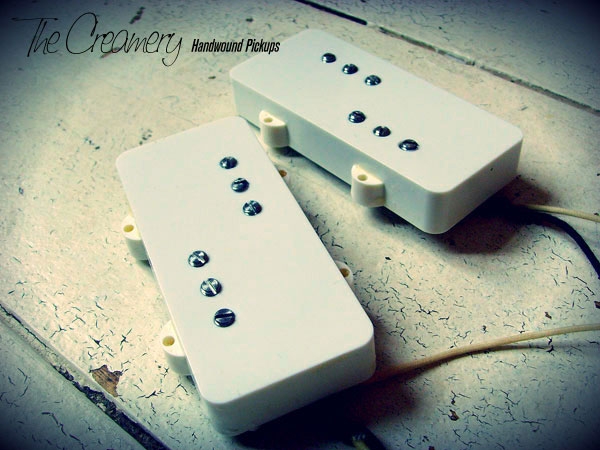 Creamery Custom Handwound Wide Range Tele Humbucker for Jazzmaster Replacement Pickup Set